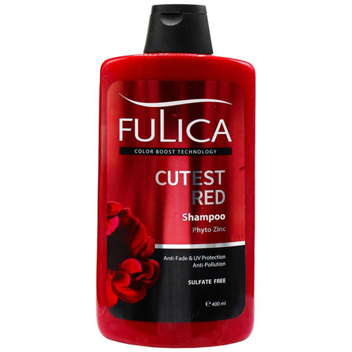 شامپو تثبیت کننده رنگ فولیکا مخصوص موهای قرمز 400 میلی لیتر(کد1043)