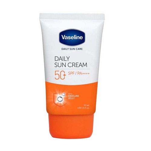 ضدآفتاب بی رنگ SPF50 وازلین | 50 میل