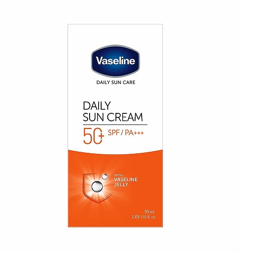 ضدآفتاب بی رنگ SPF50 وازلین | 50 میل