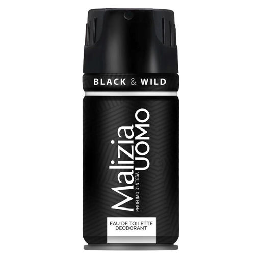 اسپری ضد تعریق مردانه مالیزیا مدل  BLACK&WILD حجم 150 میلی لیتر