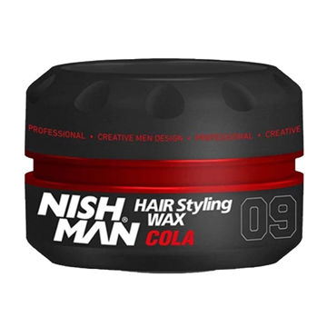 واکس مو ژلی آلمانی نیشمن NISHMAN 09 STYLING WAX COLA رایحه کوکاکولا 150 میل