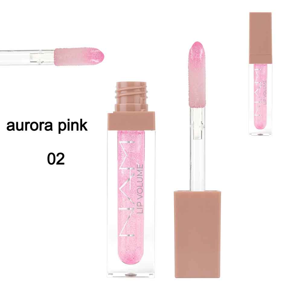 رژ لب حجم دهنده نام 02 (Nam Lip Volume 02 aurora pink)