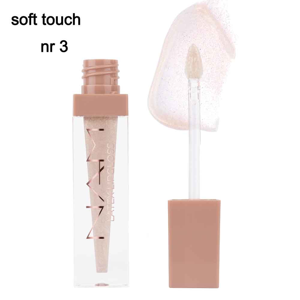 رژ لب مایع براق وحجم دهنده لب نام مدل لاتکس شماره3 ( Nam Latex Lipgloss Volume NR3 soft touch)