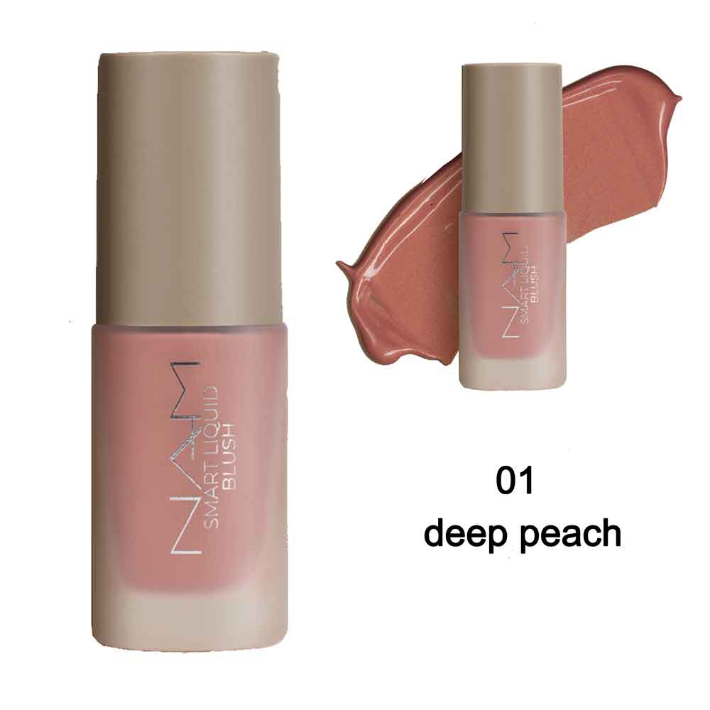 رژ گونه مایع  نام شماره 1 حجم 19میلی لیتر ( NAM Smart Liquid Blush deep peach)