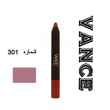 رژ لب مدادی بادوام ونسی Vance شماره 301