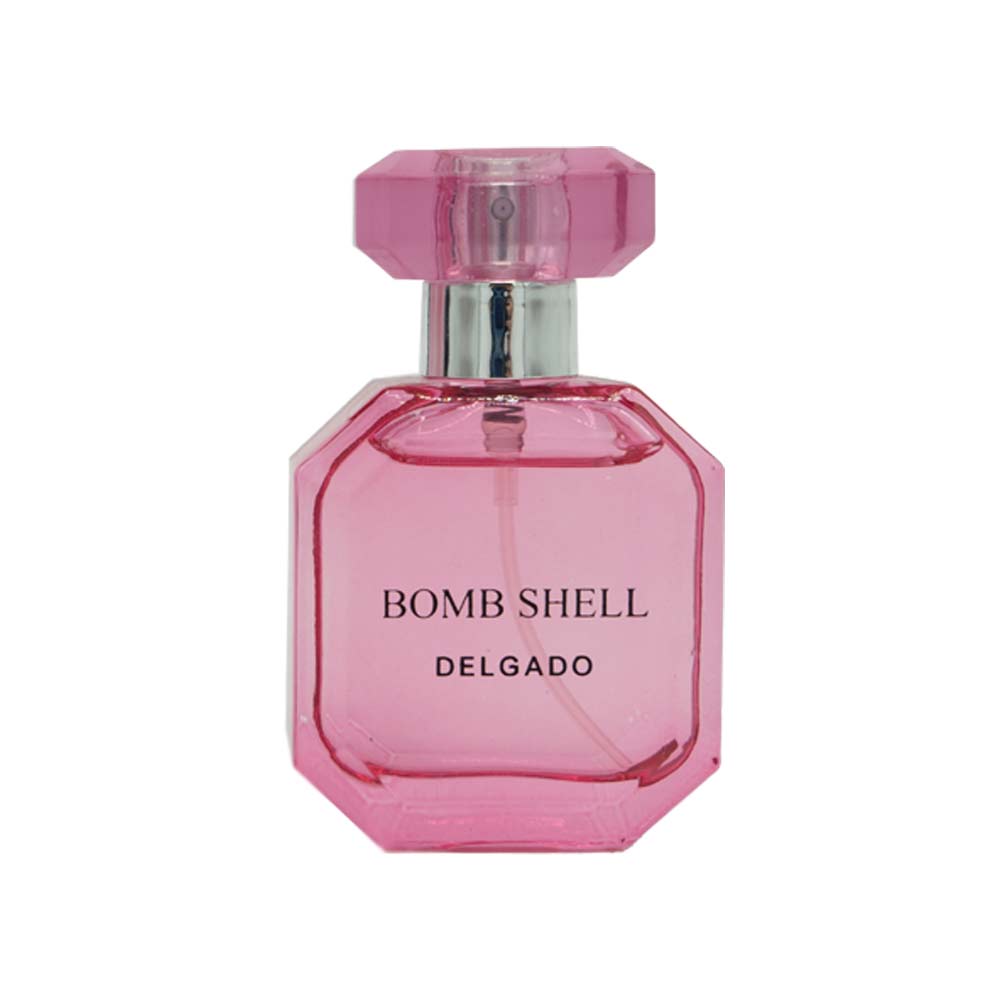 عطر جیبی زنانه دلگادو مدل ویکتوریا سکرت بامشل Delgado perfume, model SECRET BOMBSHELL